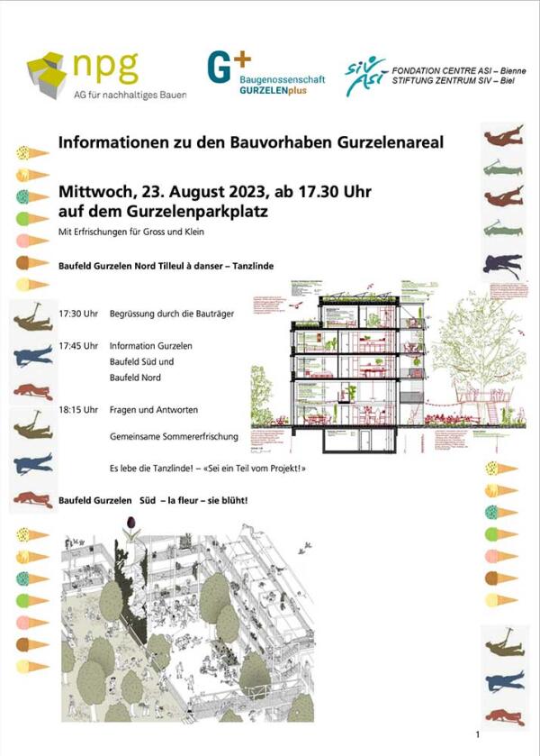 OQL Bauvorhaben Gurzelenareal 2023